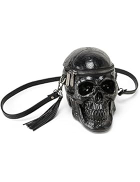 Killstar Umhängetasche GRAVE DIGGER HANDBAG schwarz
