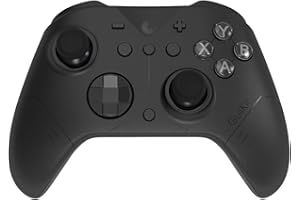 GuliKit ES PRO Fastest Wireless E-sports PC Game Controller with Lowest Wireless Latency 3.25ms, 4000-level Anti-Drift TMR Joysticks, Compatible with Windows/Switch/Android/Switch 2 Wake-up (black)