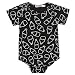 Newborn Infant Girls Boy Baby Milk Bottle Cotton Pajama Romper Onesie (6-12 Months, Black)