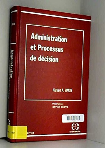 Download Administration et processus de décision Download Administration et processus de décision