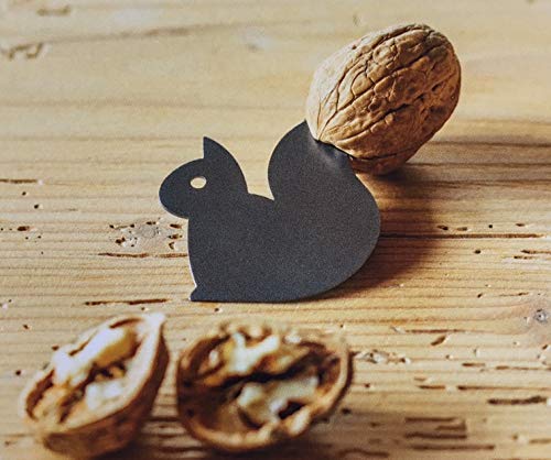 Preisvergleich Produktbild Unbekannt KNACKHÖRNCHEN, Nußknacker aus Edelstahl