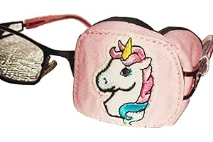 FANCYPUMPKIN Kreative Cartoon Augenklappe Einzelne Brille Abdeckung Lazy Eye Amblyopie-Behandlung für Kinder