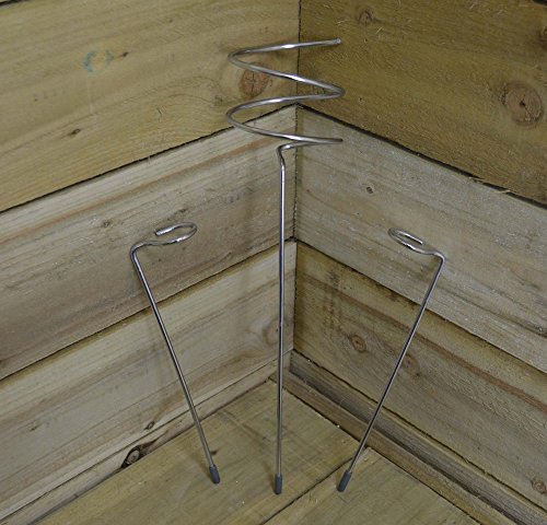 Camping Picknick Spiral Spike Weinflasche und Glas Halter – Submergible Cooler - 2