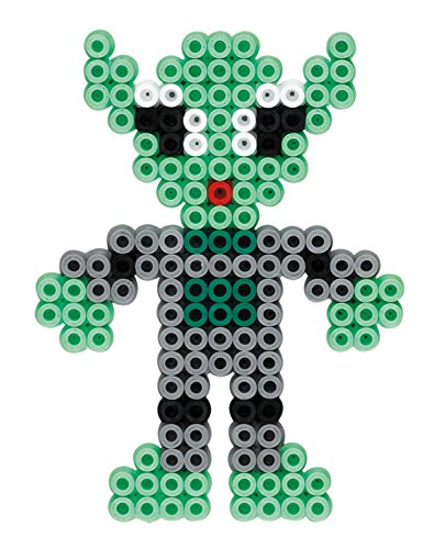 Hama 3231 – Geschenkpackung Mobile Weltraumabenteuer, circa 2500 Bügelperlen, 2 Stiftplatten und Zubehör - 3