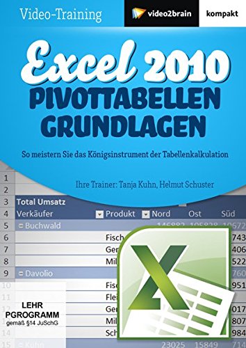 Preisvergleich Produktbild Excel 2010: Pivot-Tabellen-Grundlagen