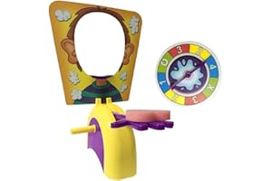 LUXTE Gaming Cake Cream Pie Face - Pie in the Face Family Party Fun Game Funny Gadgets Prank Gags Jokes Anti Stress Toys For kids Joke Machine Toy (Single)