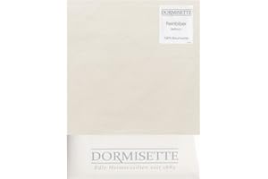 Dormisette Biber Bettlaken zum Auflegen 150x250 cm Farbe: Natur