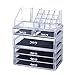 Produktbild Yorbay Seelux Acryl Kosmetik Make up Aufbewahrung Organizer mit Schubladen und Abteile (Modell 1)