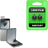 Coverzone Galaxy Z Flip 7 ile uyumlu Kamera Lens Koruma CL-07 G&ouml;r&uuml;ş A&ccedil;ısını Bozmayan Y&uuml;ksek &ccedil;&ouml;z&uuml;n&uuml;rl&uuml;kl&uuml; Premium Kamera Lens 