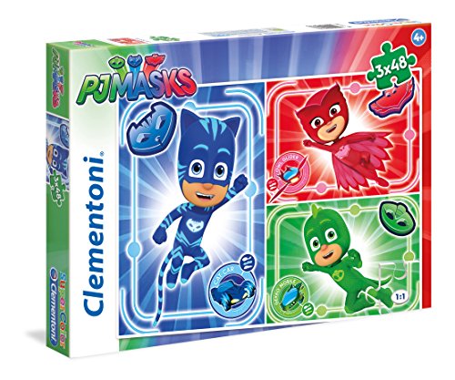Preisvergleich Produktbild Clementoni - PJ Masks 25220. Puzzle 3x48