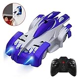 ★ 360 ° Stunt-Drehung - Mit einem Infrarot-Joystick-Griff können RC-Autos so gesteuert werden, dass sie vorwärts oder rückwärts fahren und nach links / rechts abbiegen. Das Erstaunlichste daran ist, dass dieser Rennwagen beim Vor- und Rückwärtsfahren mit Kopf- und Rücklicht sogar eine 360-Grad-Drehung ausführen kann. Cool genug um damit zu spielen.