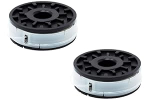 FixedByU Juego de 2 bobinas de repuesto adecuadas para cortacésped eléctrico Florabest FRT 430, 430/10, 450 A1, 450 B2, 500/8