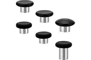 Ceozon Ersatz-Thumbsticks Grip 6 in 1 Metall Swap Magnetische Joysticks Teile Reparatur Zubehör Kit für Xbox One Elite Controller Serie 2
