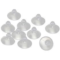 20 Pcs Clear Glass Suction Cups – Small Strong Suction Pads For Windows, Tiles, Tables, Cars, Kitchen & Bathroom-551224