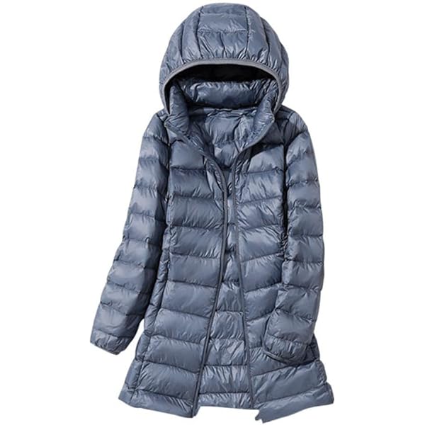 Giubbotto Piumino Lungo Donna Invernale - Impermeabile, Leggero E Con Cappuccio