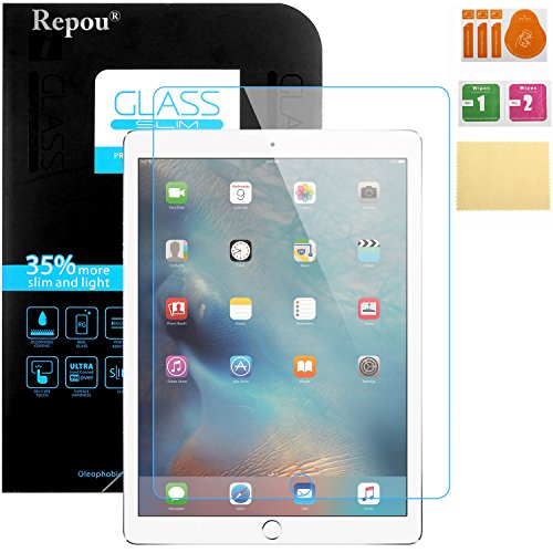 iPad Pro Panzerglas, Repou iPad Pro 9.7 Zoll / iPad Air 2 Gehärtetem Glas Premium Folien Schutzfolie Displayschutz