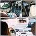 Baby Car Mirror, Back Seat Rear-facing Infant In Sight, Superior Clarity, Shatterproof, Shatterproof Crash Tested and Fully Adjustable - Installs in Seconds in any Car