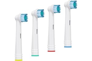 Testine di ricambio per spazzolini - Testine Spazzolino Elettrico Compatibili con Oral B Vitality, Precision Clean，Advance Power, Sensitive, Genius Series e Altri Modelli - Di Kisstta(4)
