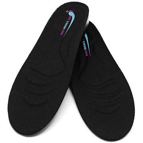 FOOTINSOLE.COMfootinsole Height Increase Elevator Shoe Insoles (2.5 cm (1") up, Small)