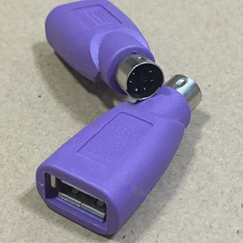 sourcingmap® Maus und Tastatur PS/2 auf USB Buchse Konverter - 3