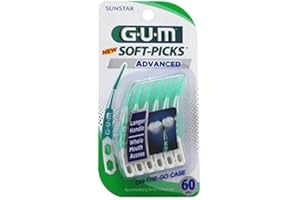 G-U-M Soft Picks Advanced 60 Pics (Pack of 2) by GUM
