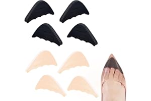 PLABBDPL 4 Paires Remplisseurs de Chaussures Inserts Larges Réglables Insert de Doublure de Talon Coussinets Adhésifs Réutilisables pour Renfort de Pied Convient à la Plupart Chaussures, B