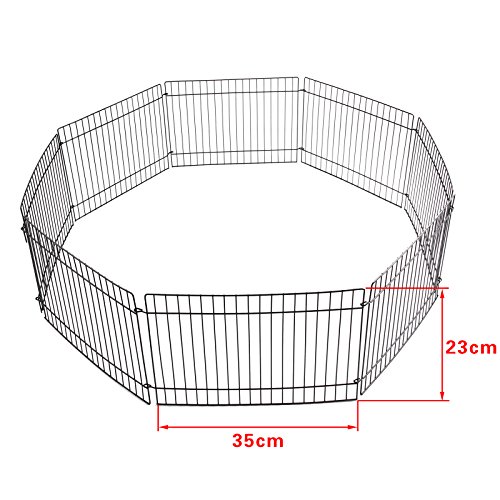 MultiWare-Guinea-Pig-Rabbit-Hamster-Pet-Play-Pen-8-Panel-Indoor-Outdoor-Play-Cage