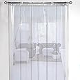 Yellow Weaves 0.30mm PVC Transparent AC Curtains (Size - 4.5 X 8 Ft) - (Pack of 1)