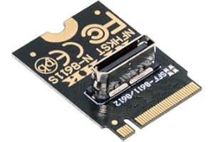 NFHK 2230 PCI-E4.0 M.2 M-Key auf Oculink SFF-8612 SFF-8611 Vertikaler Host-Adapter für NVME U.2 SSD eGPU, NF-SF-023-2230MM