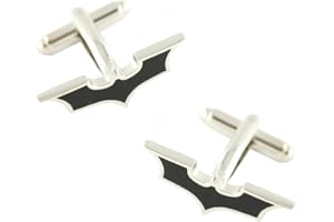 MasGemelos - Boutons de Manchette Batman Signal Cufflinks