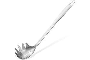 Stanley Rogers - Cucchiaio per spaghetti in acciaio inox - Cucchiaio per pasta con finitura satinata - Accessorio da cucina lavabile in lavastoviglie