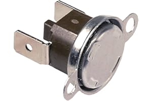 Sammic Termostato de seguridad para lavavajillas SL-550B, SL-550BP, SL-350B, SL-290B, 1 polo, 1NC, 110 °C, fijación de 2 orificios
