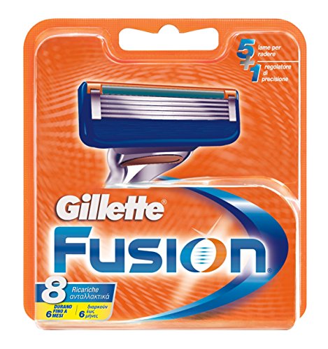 Gillette Fusion Rasierklingen für Männer, 8 Stück
