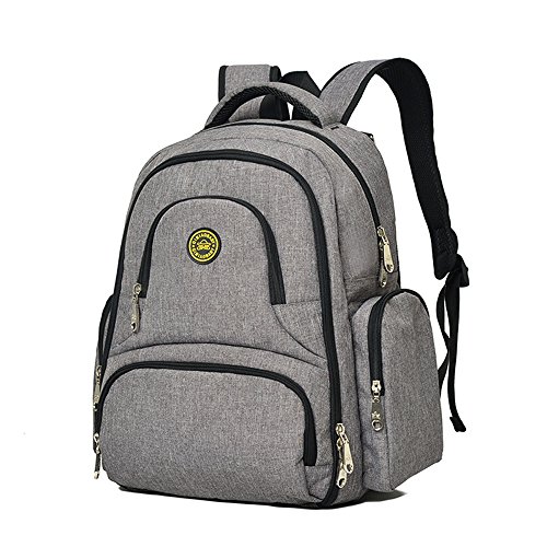 Preisvergleich Produktbild YuHan Oxford-Wickeltasche, Windel-Rucksack, Wickelauflage, Isoliertasche, passend für Kinderwagen