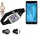 Produktbild Gürteltasche Umhängetasche Bauchtasche für Asus ZenFone 3 Zoom, schwarz. Sport Running Jogging Fitness Laufen Exercise Schutzhülle - K-S-Trade (TM)