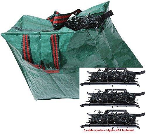 Preisvergleich Produktbild Aufbewahrungstasche für Weihnachtsbaumbeleuchtung