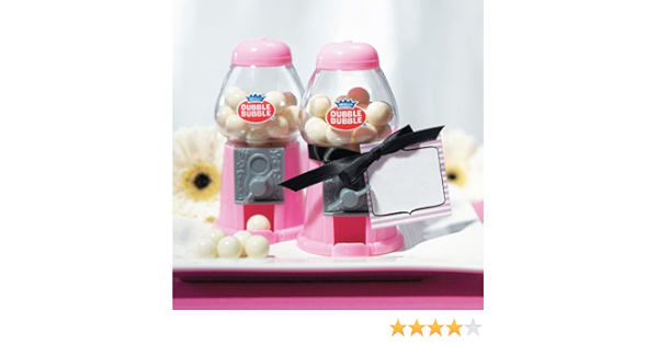 Kaugummi Spender Pink Susser Kaugummiautomat In Miniaturform Perfekt Fur Kindergeburtstage Zur Candybar Oder Als Weihnachtsgeschenk Amazon De Kuche Haushalt
