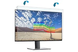 EPHY Anti Blue Light Screen Protector Computer Monitor Screen Protector - Easy On/Off Removable (17" to 19" Inches 5:4 Ratio - NOT WIDESCREEN)
