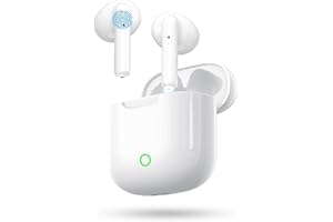 Auriculares Inalámbricos, Auriculares Bluetooth 5.4 In Ear,4 HD Mic con Reducción de Ruido ENC,58 Horas,Control Táctil,Cascos Inalambricos Bluetooth IP7 Impermeable Audifonos para iPhone/iOS/Android