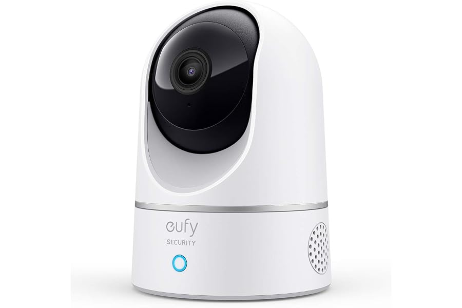 eufy Security Solo IndoorCam P24, 2K Überwachungskamera für Innenbereiche, Schwenk-Neige-Sicherheitskamera, WLAN, Person