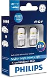 Marca: Philips Philips 127994000KX2 X-tremeUltinon LED luz interior para coche W5W T10 4000K 12V, 2 unidades