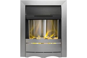 ADAM Nevada Electric Fire in Brushed Steel