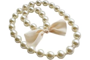 S-TROUBLE 1 Set Children Accessories Girls Jewelry Artificial Pearl Necklace Bracelet Set Kids Little Girl Princess Decorations