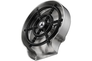 DOITOOL Grifo de vidrio para fregadero, lavadora de botellas, lavadora de tazas de alta presión, accesorios de bar, enjuaga los residuos en segundos para fregadero de cocina