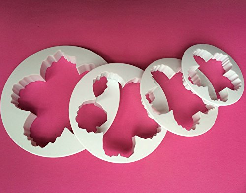 PFINGSTROSE Blume Blütenblatt Tortendekoration Cutter Ausstecher Fondant Mold - 2