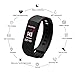 Produktbild OOLIFENG Fitness-Tracker, Intelligentes Armband Farbbildschirm, IP67 Wasserdicht Uhren Schrittzähler Armband Für Android / Ios