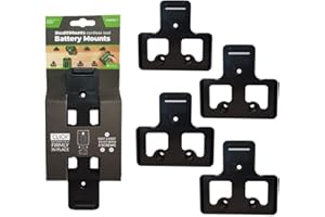 STEALTHMOUNTS Supporti batteria NERI per Ego 56v