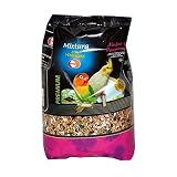 Ingredientes: Pipa negra, pipa iregui, cañamón, mijo amarillo, sorgo, alazor, trigo, linaza, alpiste, avena repelada y vitaminas A, E, B2, B6 y D3