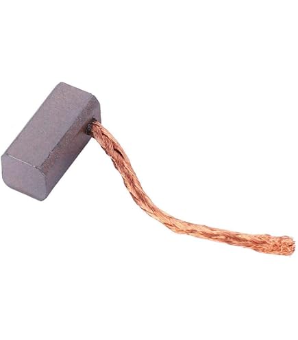 2 Balais De Charbon Pour Metabo SB EDV 1000/2 Et 1015/25 - Dimensions 6,25x8x16 Mm, Avec Ressort - 4