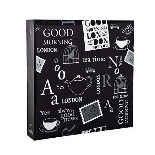 Arpan 10 x 15cm Large Photo Album for 500 Photo's - Black